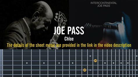 Joe Pass / Chloe (FULL Transcription) 